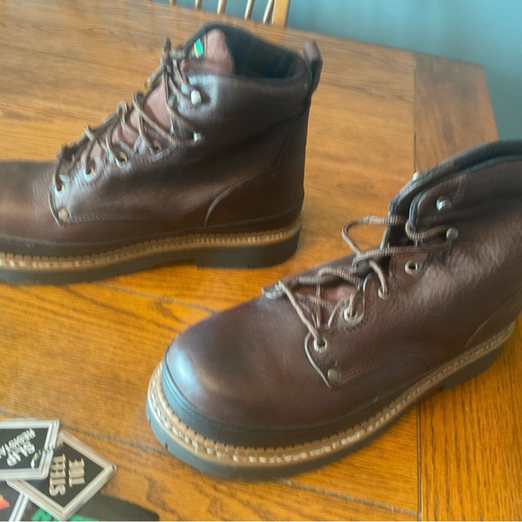 Mens size 13 steel toe work boots - Picture 5 of 5